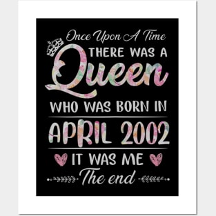 Girls 18th Birthday Queen April 2002 18 Years Old Posters and Art